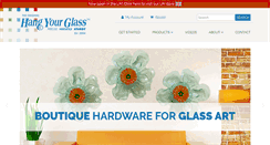 Desktop Screenshot of hangyourglass.com